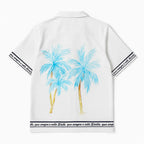 Liberta Racer Printed White Shirt FLYAF