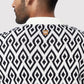 ILLUSION JACQUARD KNIT POLO