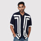 RECTANGLE BLOCK POLO SHIRT