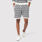 ILLUSION JACQUARD KNIT SHORTS