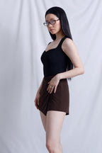 Stretch Sweetheart Neckline Bodysuit