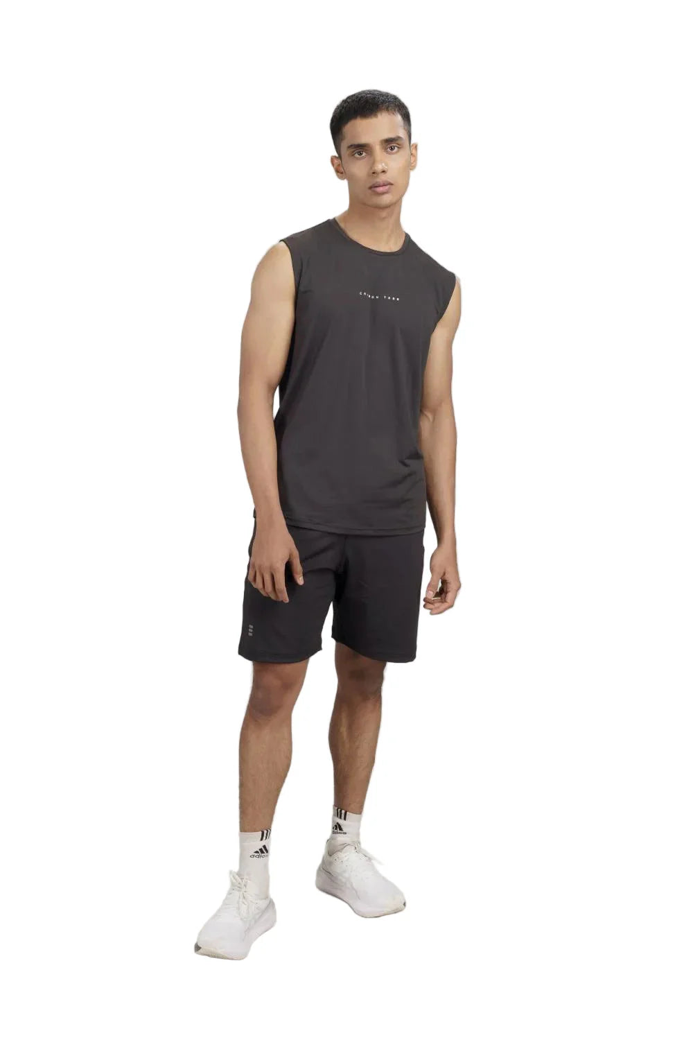 Men’s Bio Sports Training Shorts – Lightweight, Quick-Dry (Coal Grey)