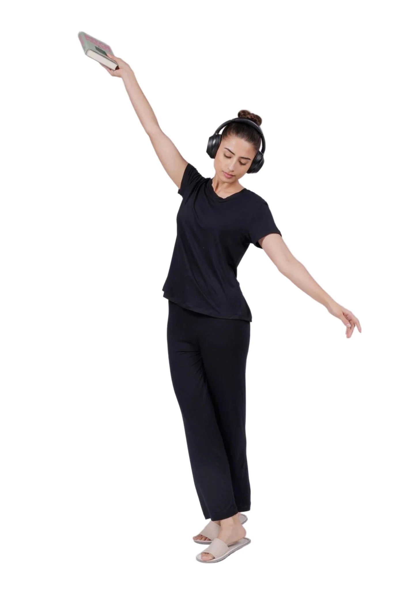 Bamboo Lounge Pant (Carbon Black)