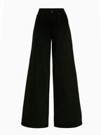 Black Wide Leg Jeans Stylish Wodrobe