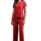 Bamboo Lounge Pant (Bold Red)