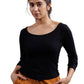 Full Sleeve Bamboo Top (Carbon Black)