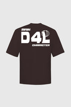Future Heavyweight Oversized Brown T-Shirt Main Character