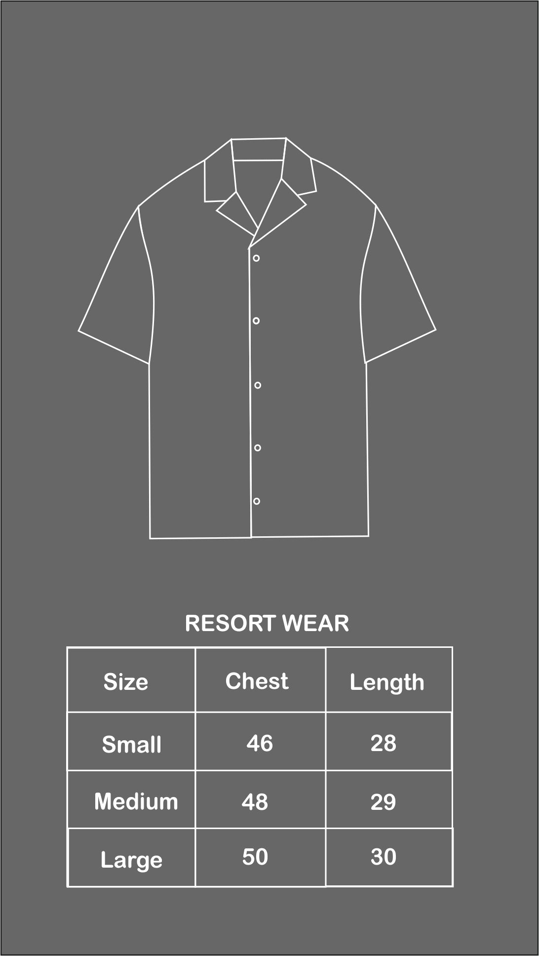 Brazillian Oversized Shirt - Resort Wear