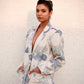 Thai Printed Blazer (as styled by Nancy tyagi at Cannes)