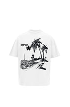 Deeper For You Printed Oversized White T-Shirt Main Character