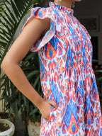 Jolene Ikkat Dress