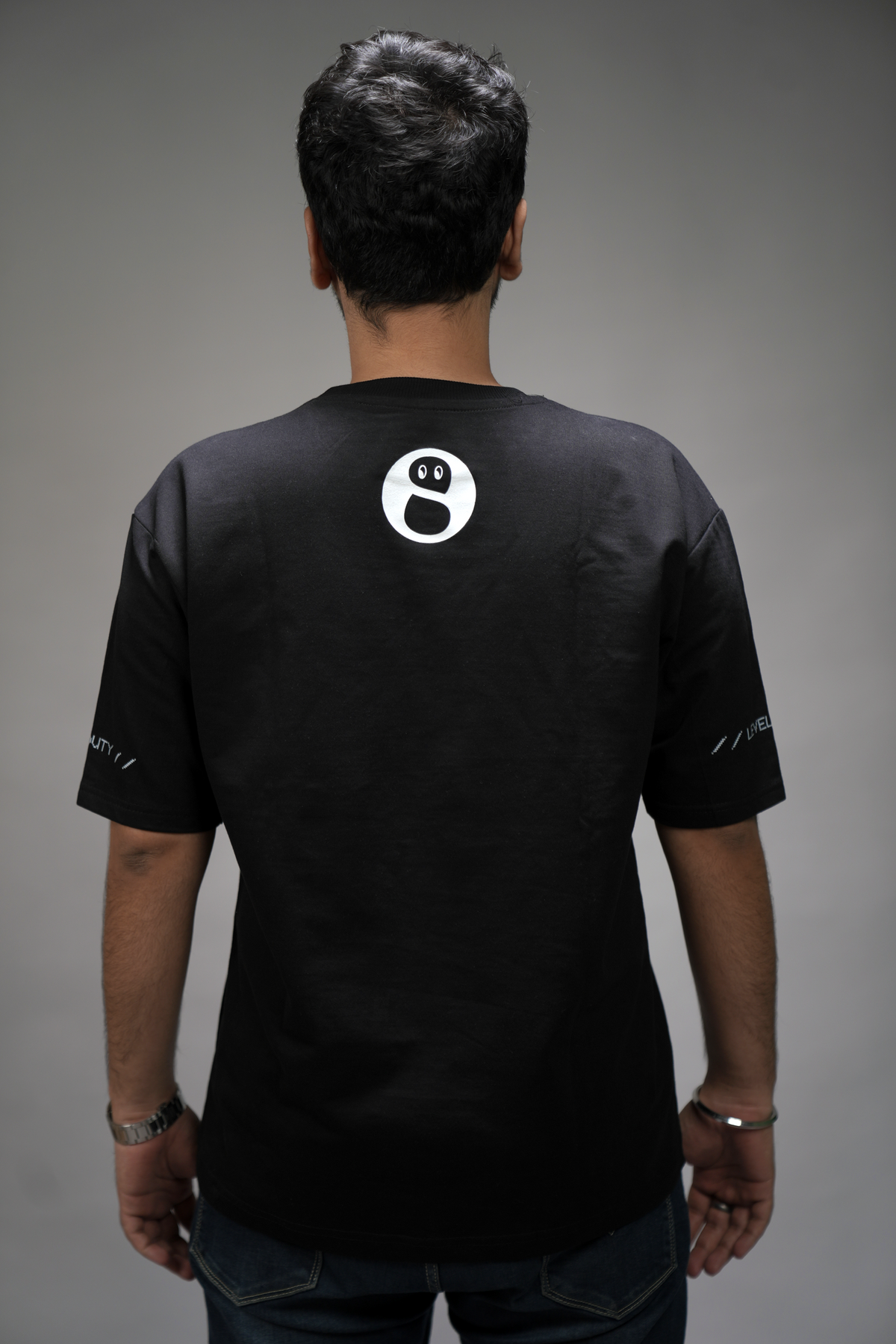 Doing Nothing Black T-Shirt
