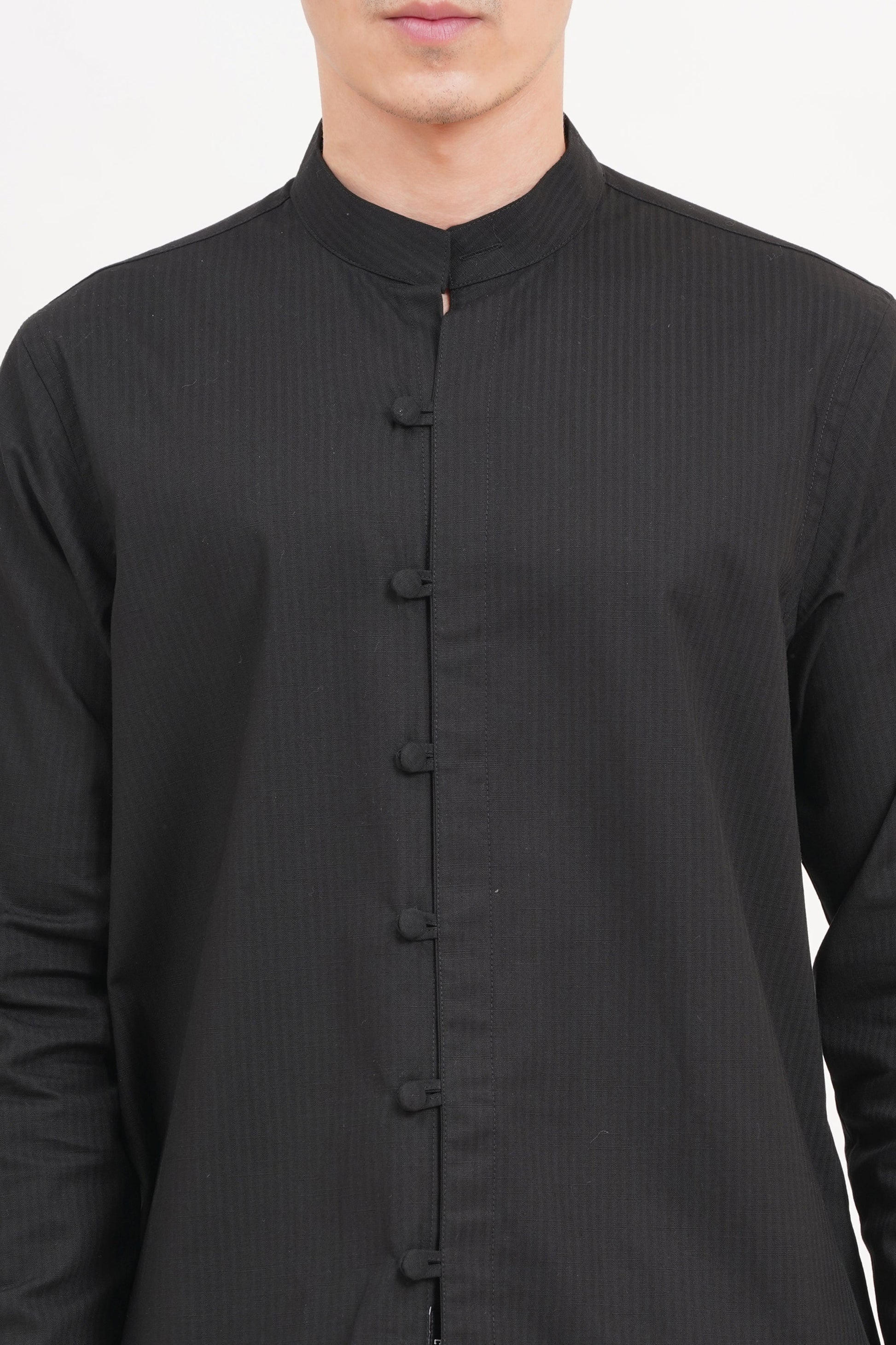 Men’s Black Co-ords set Understated Luxury & Effortless Style - Adam Spirit