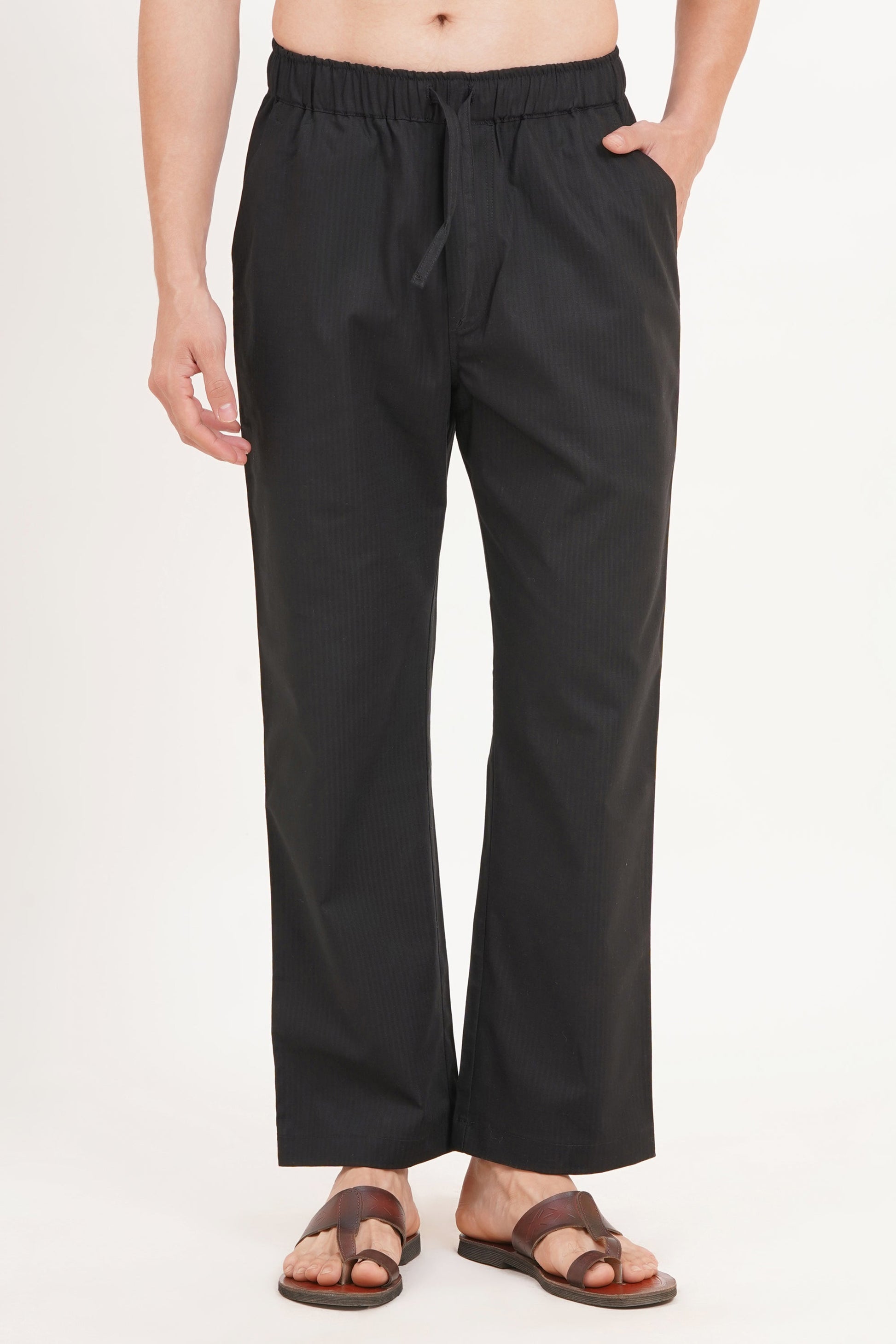 Men’s Black Co-ords set Understated Luxury & Effortless Style - Adam Spirit