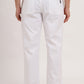 Men’s White Co-ords set Classic Comfort in a Luxe Linen Blend - Adam Spirit