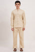 Men’s Beige Co-ords set Modern Comfort Meets Timeless Elegance - Adam Spirit