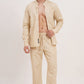 Men’s Beige Co-ords set Modern Comfort Meets Timeless Elegance - Adam Spirit