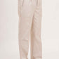 Blush Beige Double Button Gurkha Pant With Side Adjuster by Adam Spirit - Adam Spirit