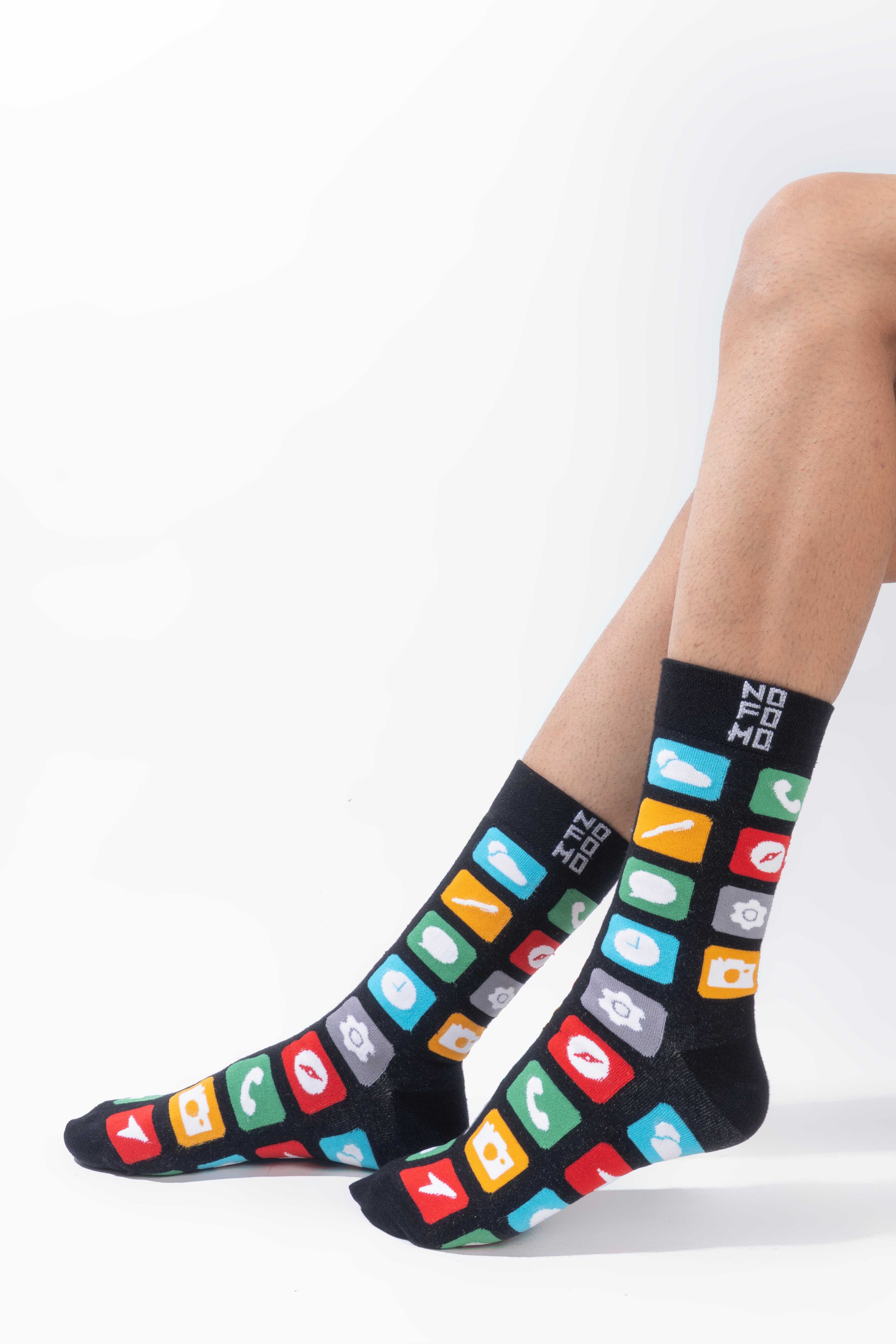 App Store - Crew Length Socks NOFOMO