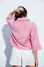 Boxy Striped Shirt