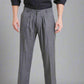 The Charcoal Standard Pleated Trousers for the Modern Gentleman - Adam Spirit