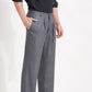 The Charcoal Standard Pleated Trousers for the Modern Gentleman - Adam Spirit
