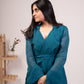 Moh The eternal dhaga – Solid Organza Jacket