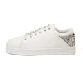 The Lexi White Luxury Embellished Trainer Rettrose