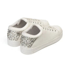 The Lexi White Luxury Embellished Trainer Rettrose