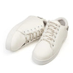 The Lexi White Luxury Embellished Trainer Rettrose