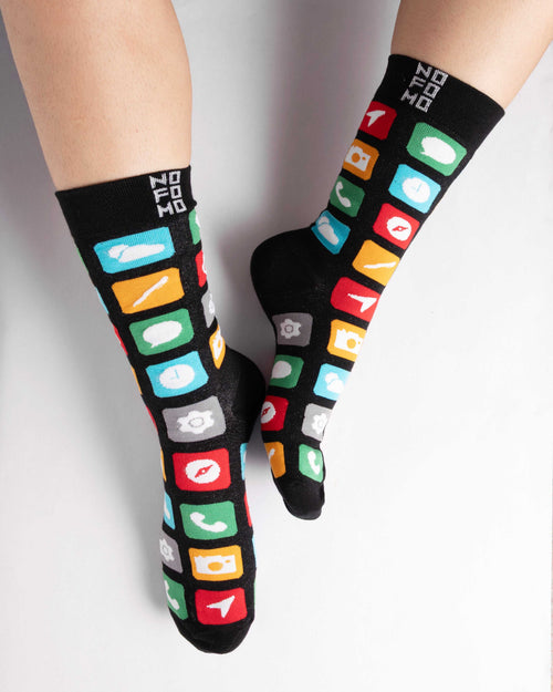 App Store - Crew Length Socks NOFOMO