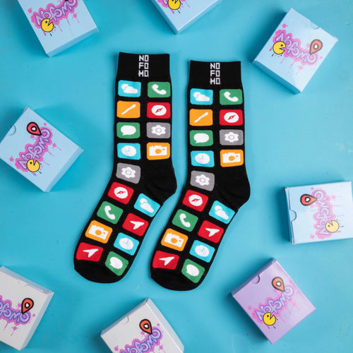 App Store - Crew Length Socks NOFOMO