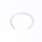 Duality Cuff - Satin Silver Zach