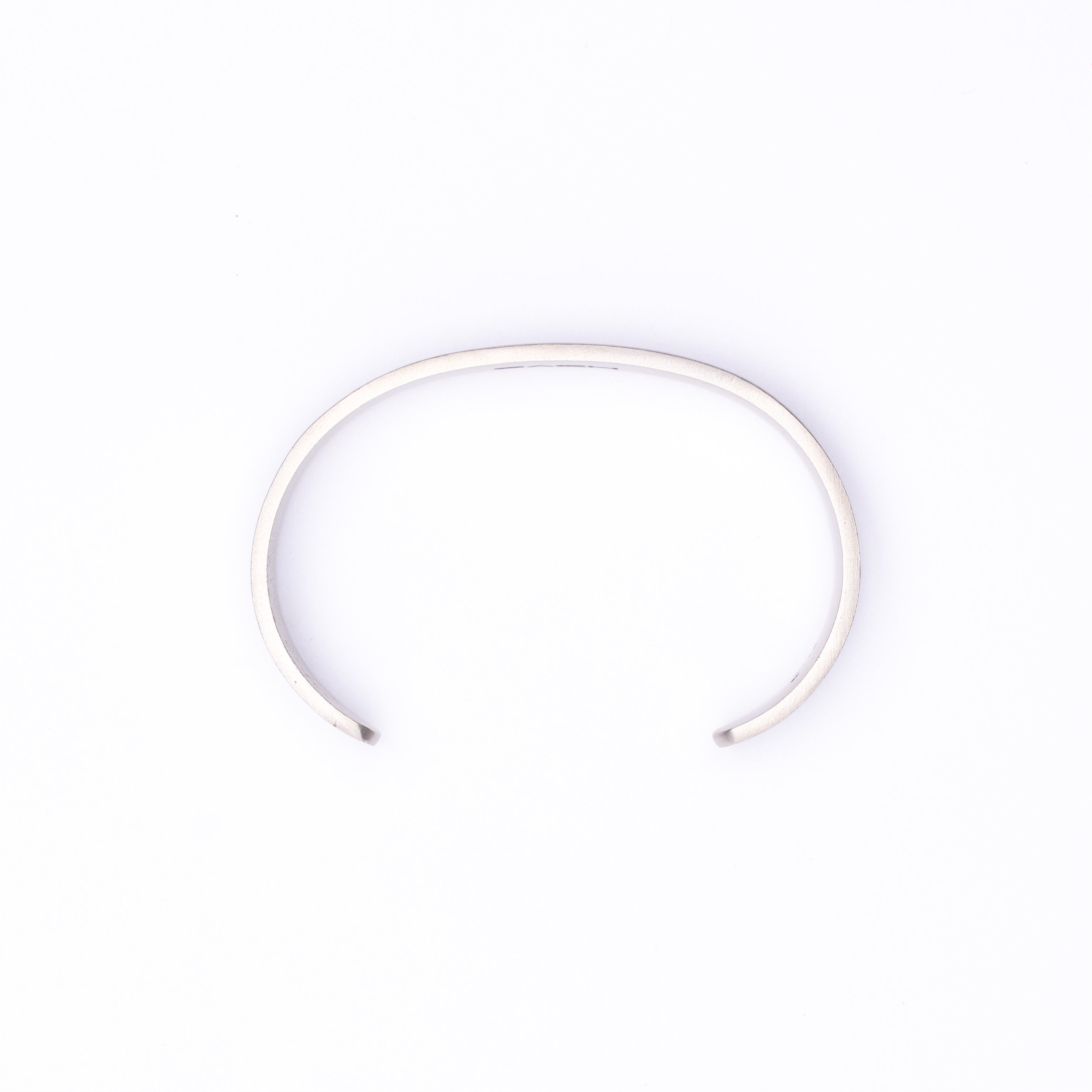 Duality Cuff - Satin Silver Zach
