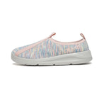Women’s EZPlay Pink & Grey Knit Slip-Ons Plaeto