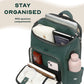 Stark Backpack | Green | Everyday Laptop Backpack