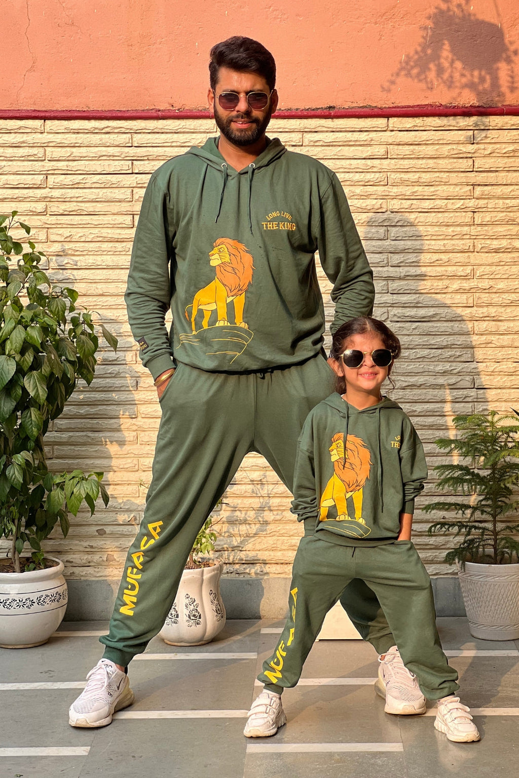 Mufasa Lion King Winter Co-Ord Set for Family Nap Chief