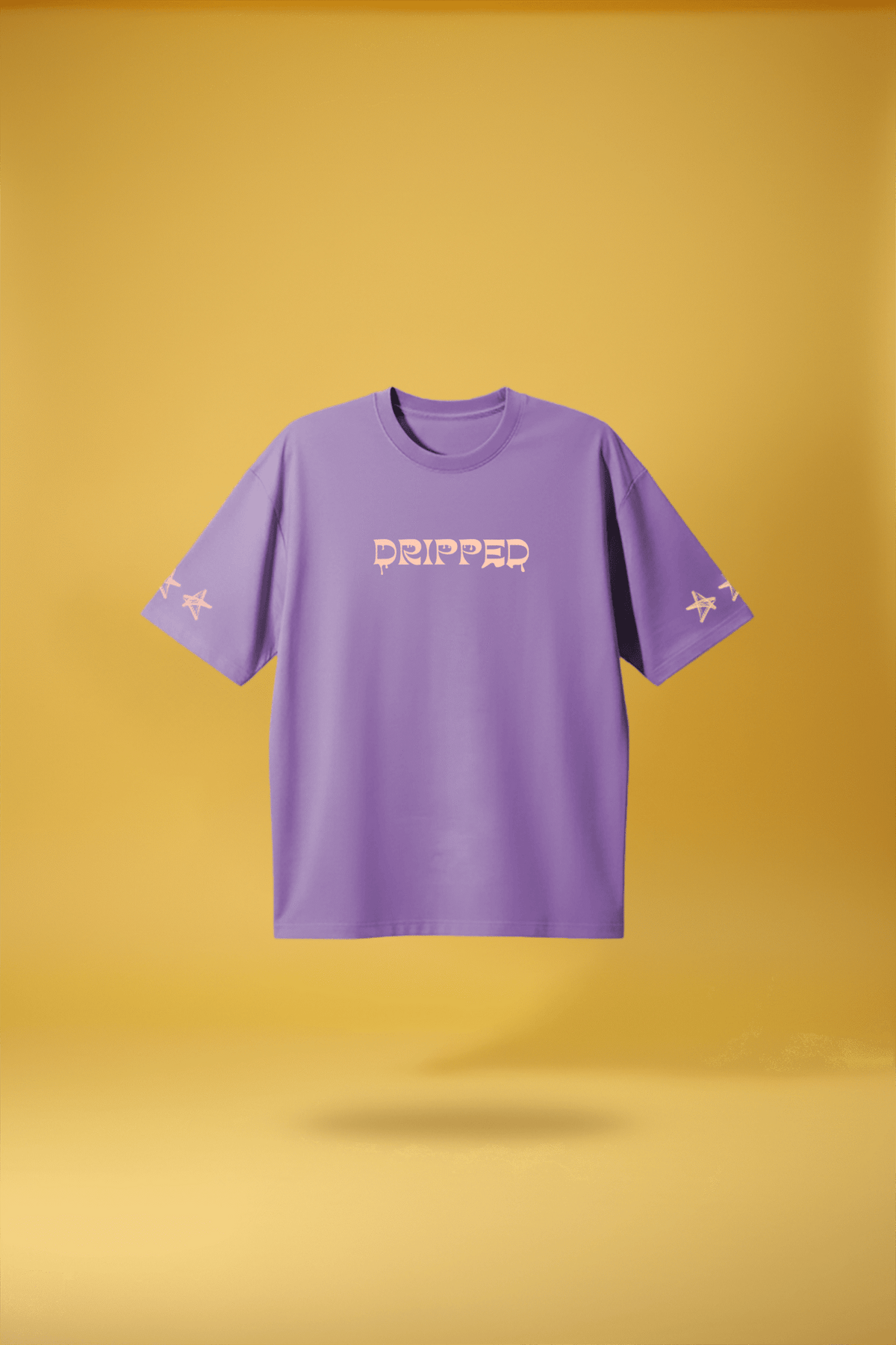 Classic Dripped Lavender T-Shirt
