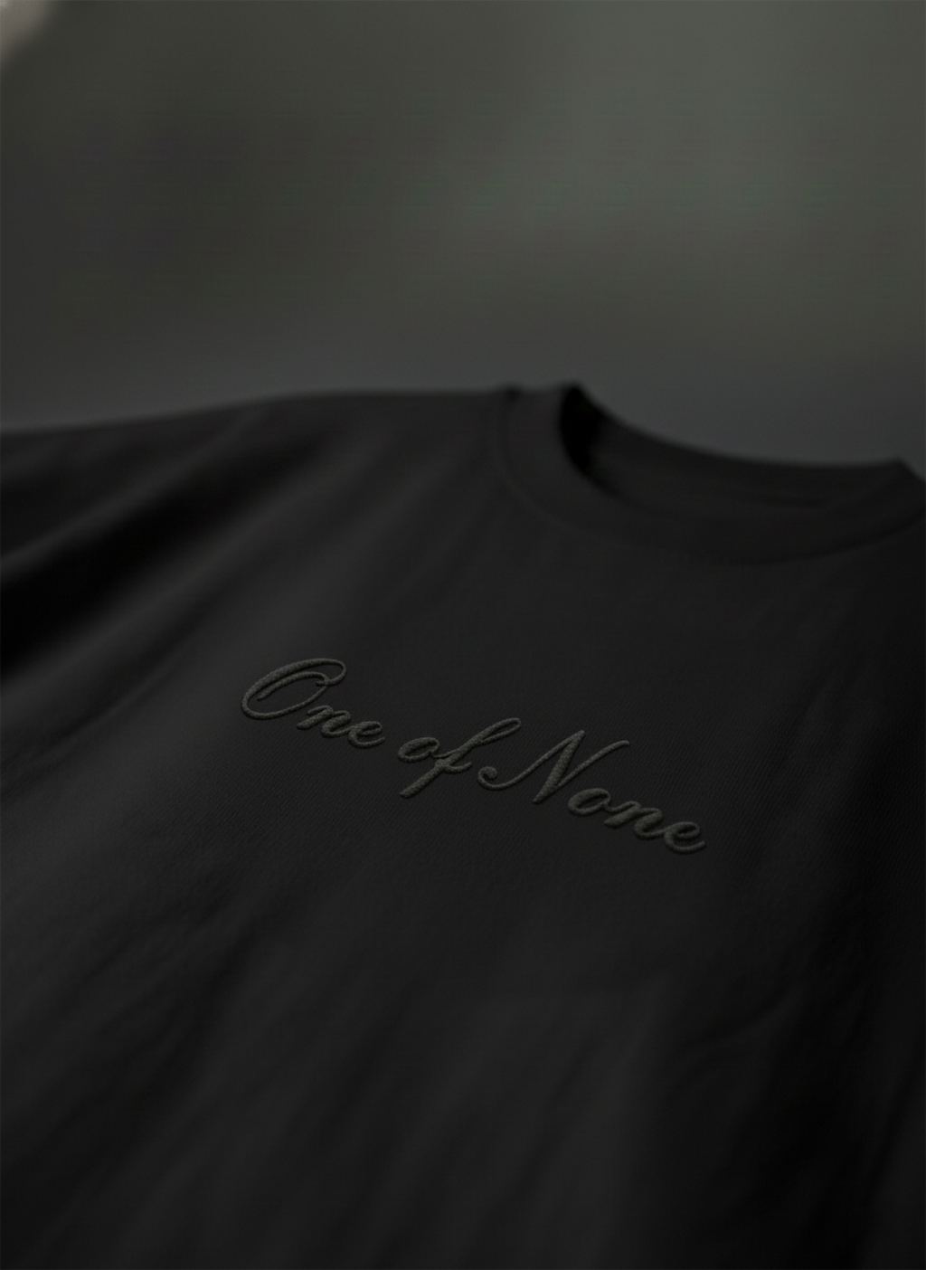 One Of None Black T-Shirt