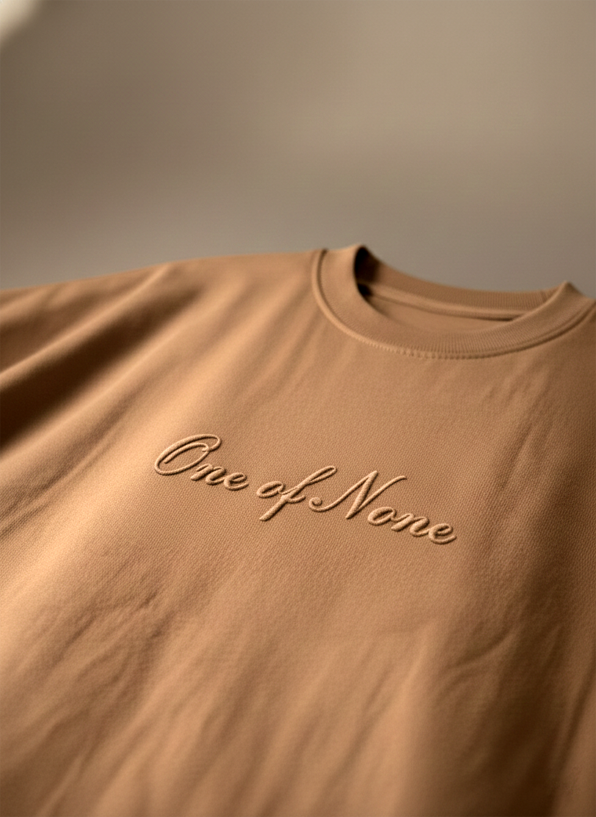 One Of None Beige T-Shirt