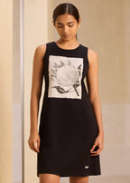 2° Cooler Black Shift iCotton Dress Alonge