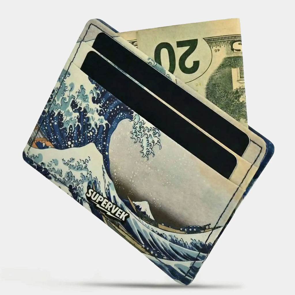 Great Wave Card Holder