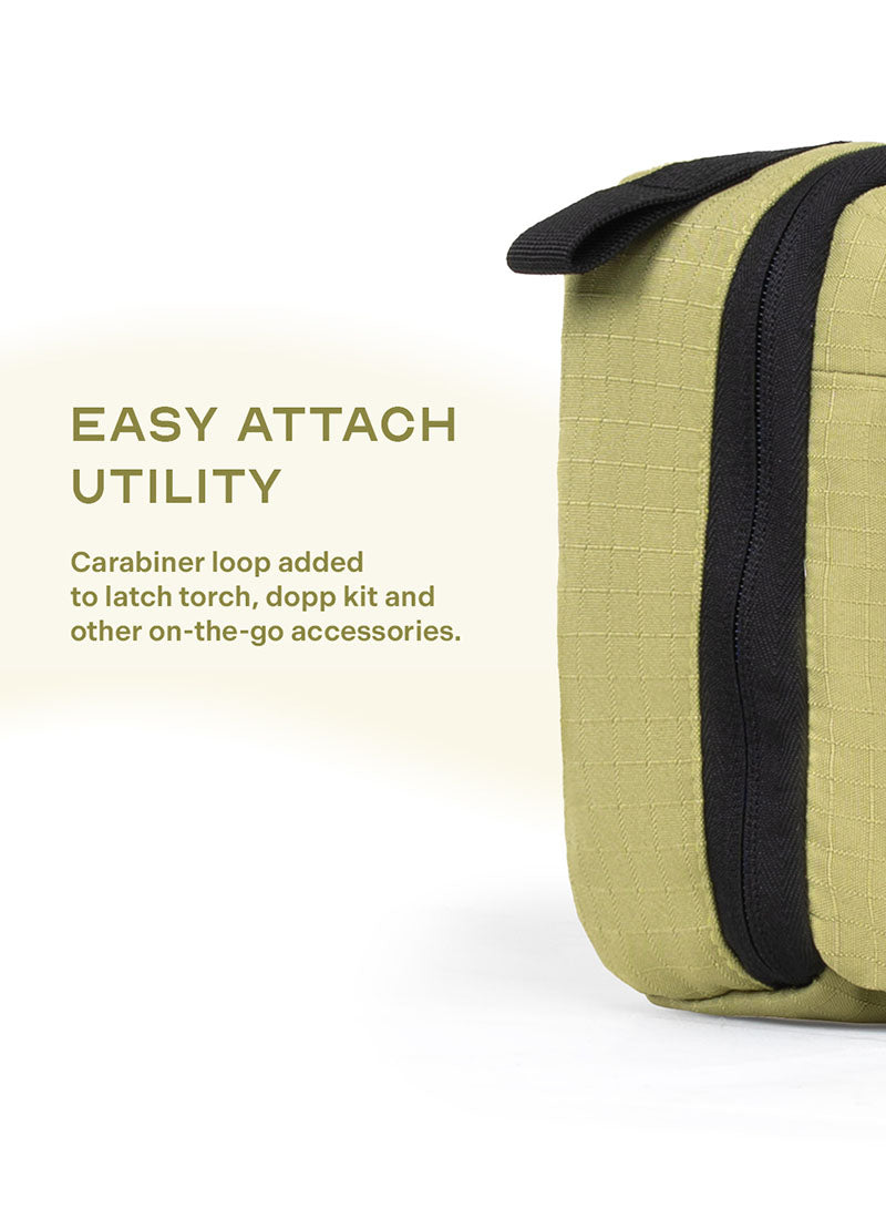Scape Dopp Kit | Green | Organsier For Week long Trek Or Vacations
