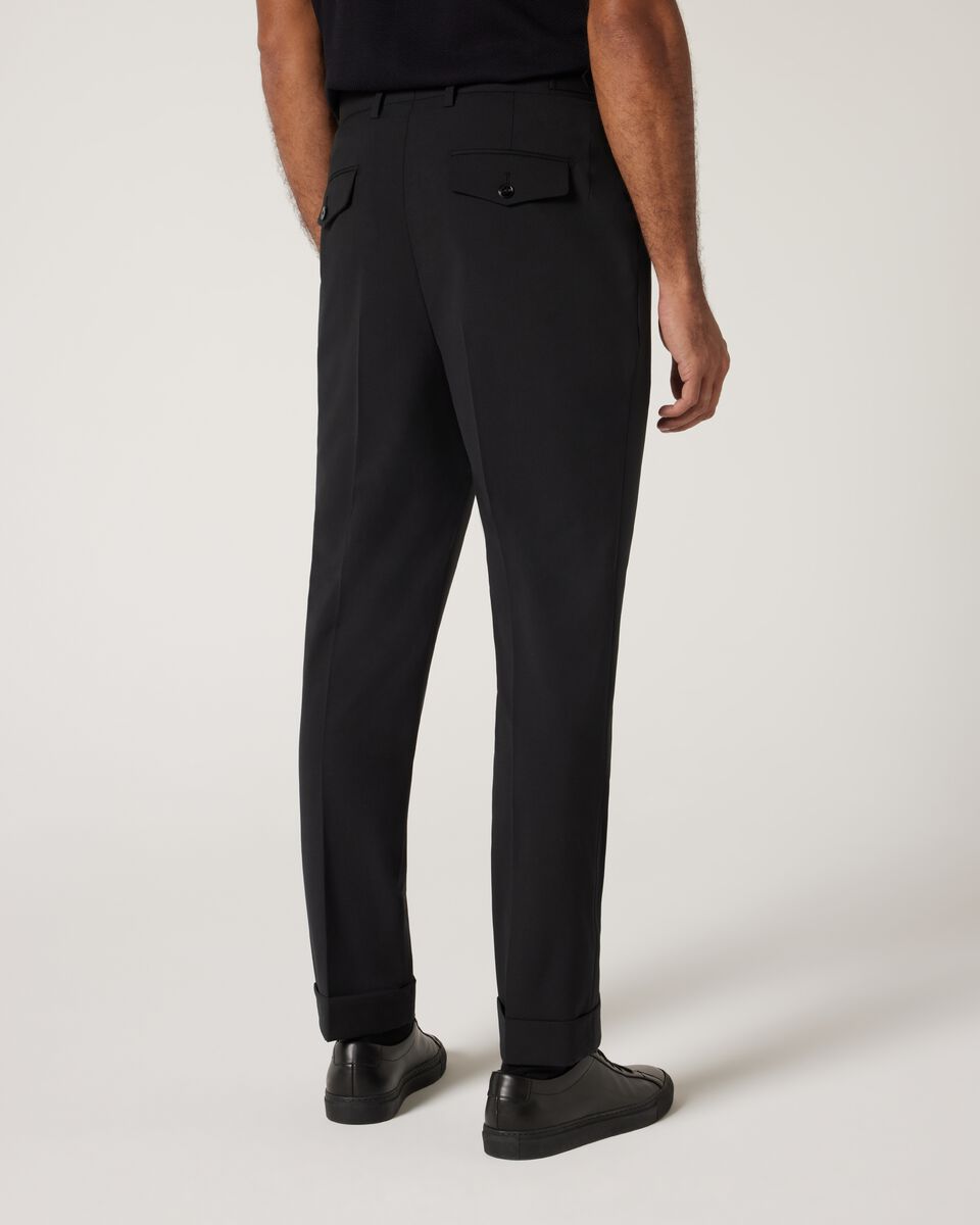 Black Side Buckle Pants – Tailored Fit | by Adam Spirit - Adam Spirit