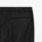 Black Linen Drawstring Pants Relaxed Fit Summer Bottoms for Effortless Comfort - Adam Spirit