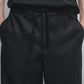 Black Linen Drawstring Pants Relaxed Fit Summer Bottoms for Effortless Comfort - Adam Spirit