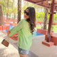 Chartreuse Lehriya Shirt