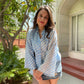 CORNFLOWER LEHRIYA SHIRT