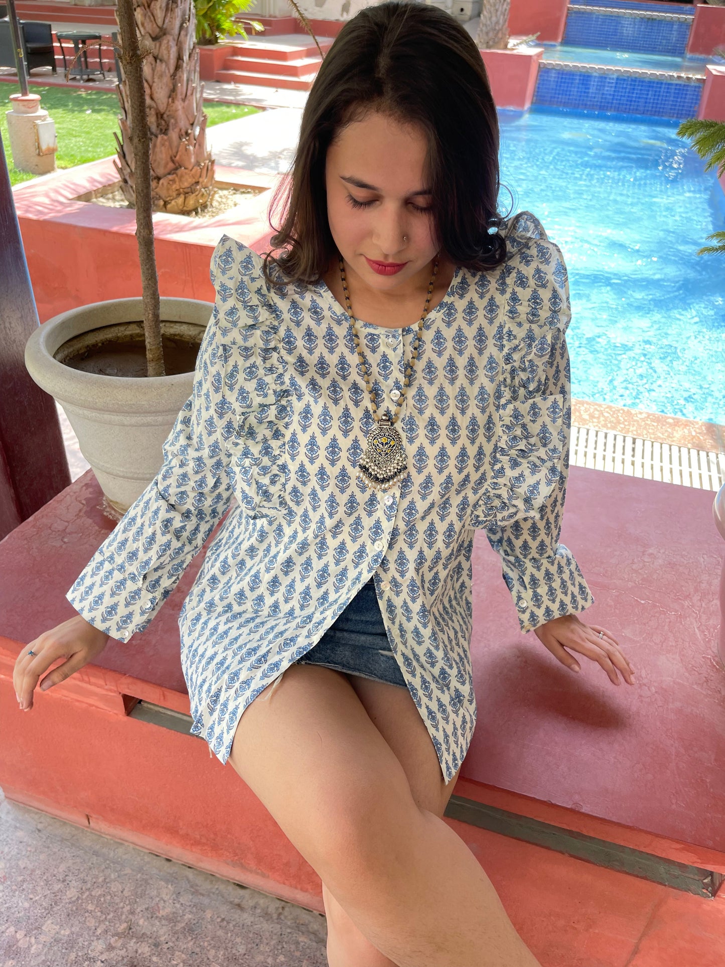 Butta Ruffle shirt