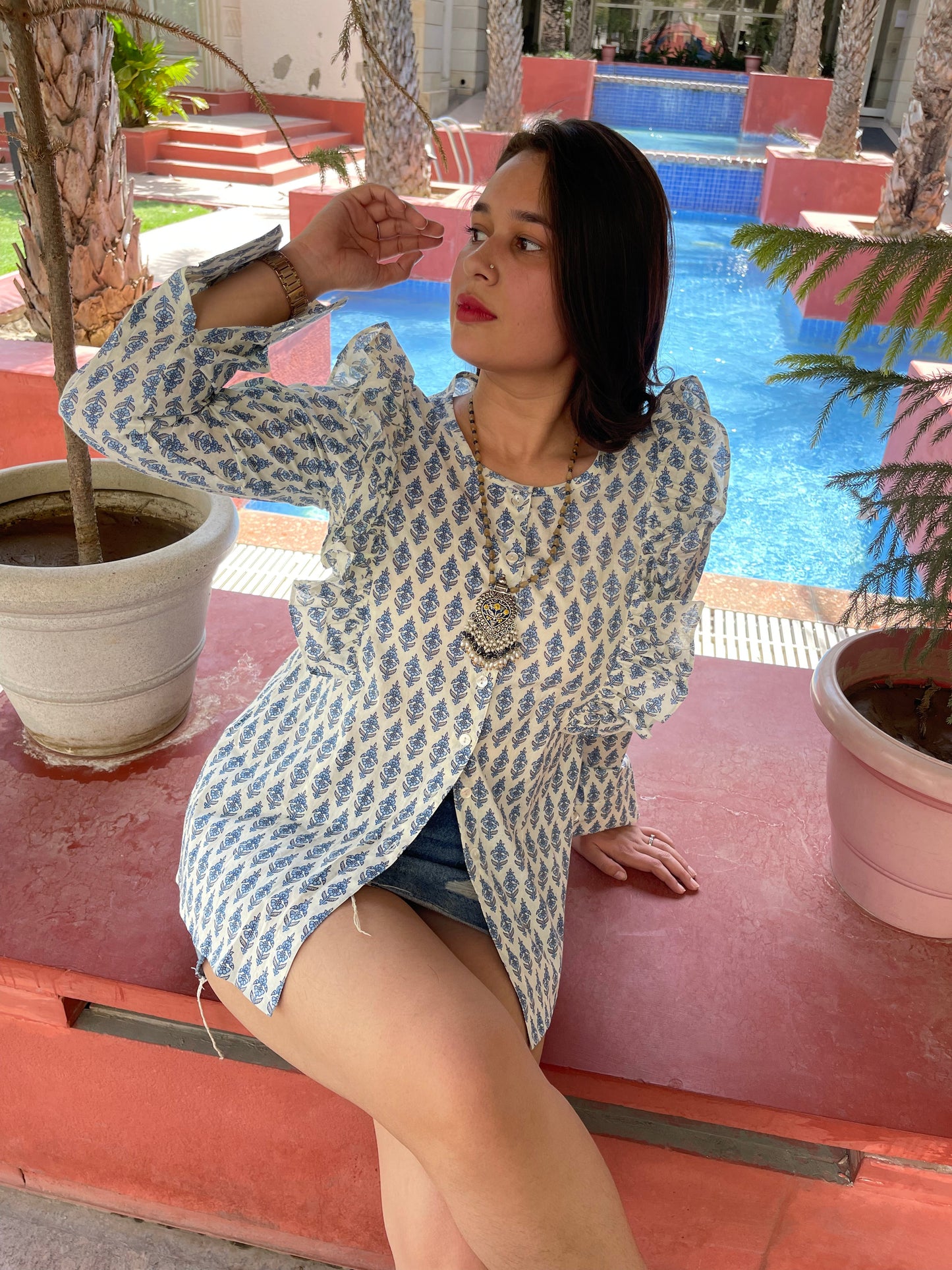 Butta Ruffle shirt